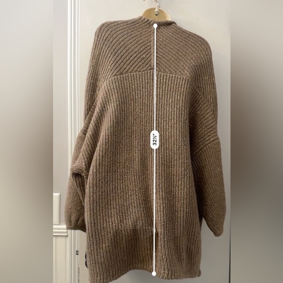 Worthington Woman 1X Women’s Metallic Knit Cocoon Cardigan Sweater - Size 1X - Picture 7 of 9